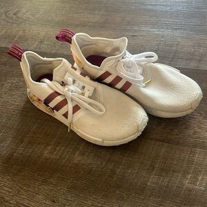 Adidas NMD Floral Tennis Shoes- size 9